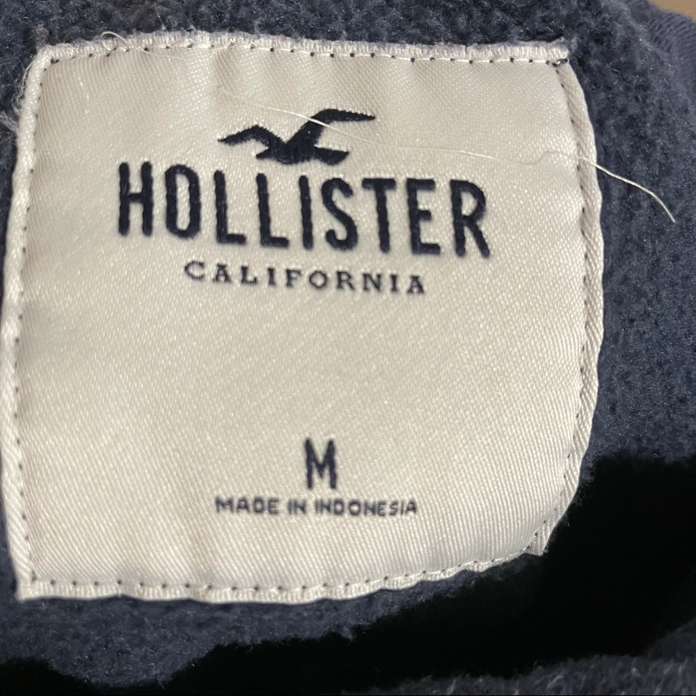 Hollister Navy Blue Hoodie (Size M) - Picture 2 of 5